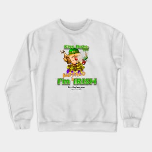 Kiss But... I'm Buffalo Irish Crewneck Sweatshirt